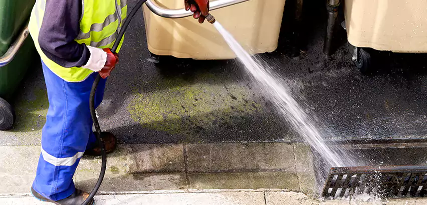 Storm Drain Jetting in Franklin Park