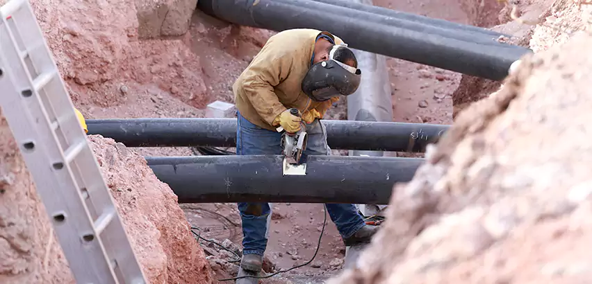 Water Line Replacement in Franklin Park