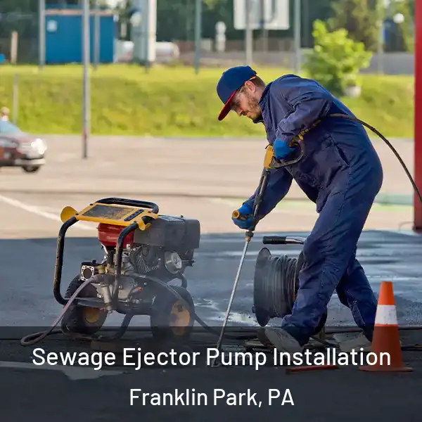  Sewage Ejector Pump Installation Franklin Park, PA